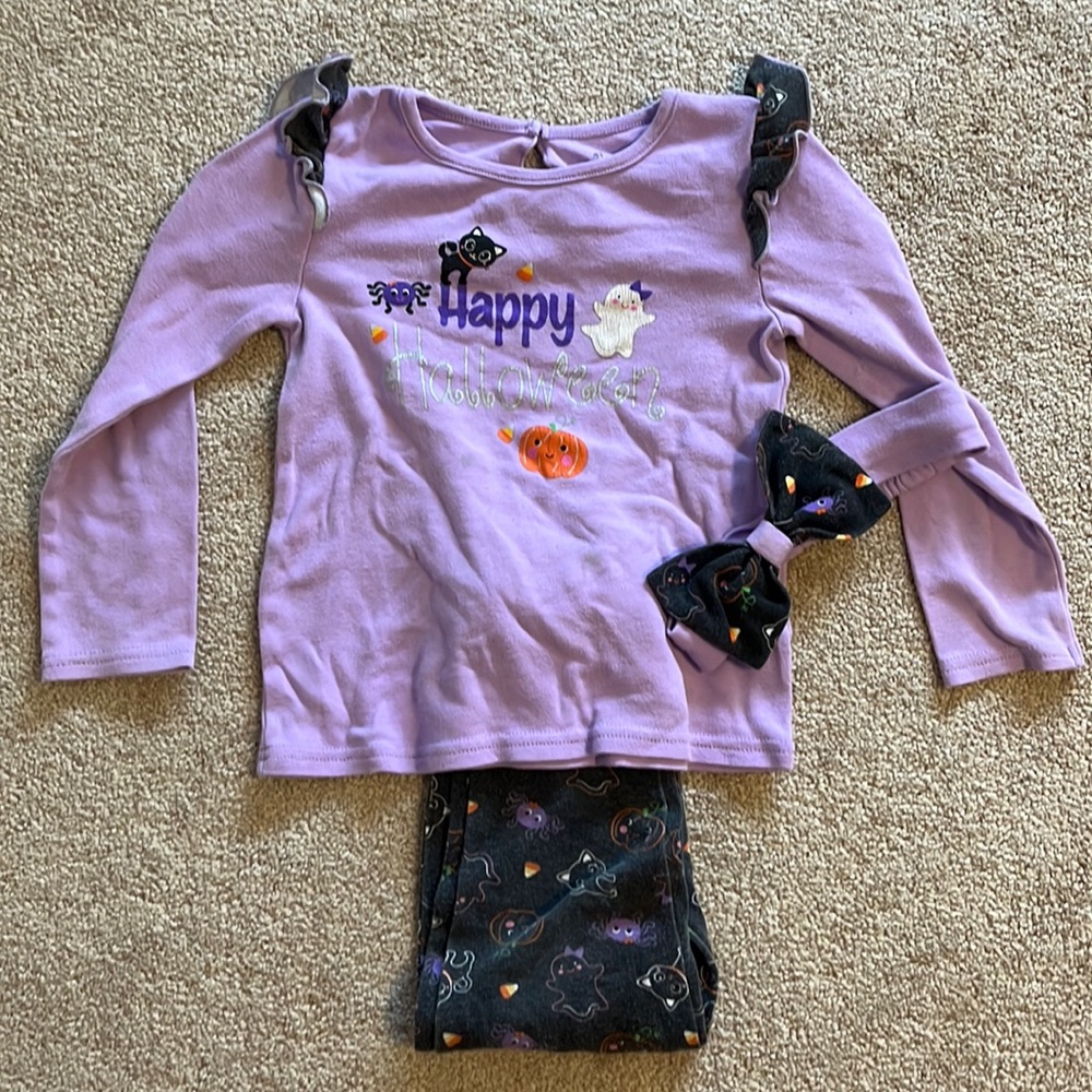 Halloween set with bow